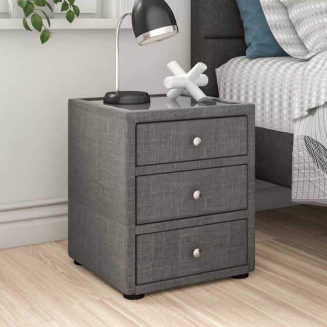 Daveney 45 cm W Bedside Table