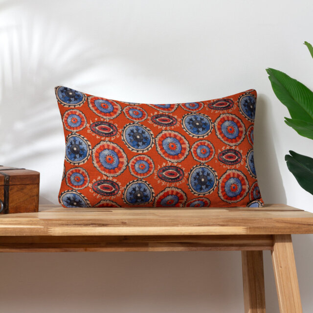 Akamba Paisley Square Cushion