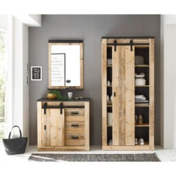 Jackeline Hall Tree 206cm Wide with Shoe Storage