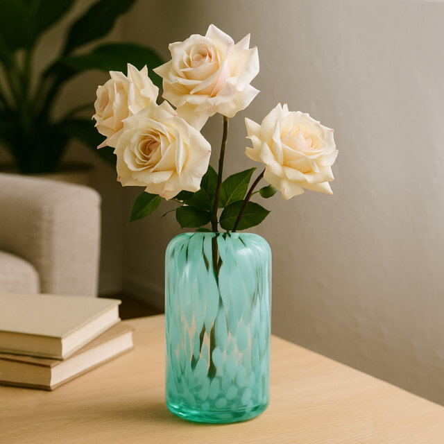 Lava Handmade Glass Table Vase