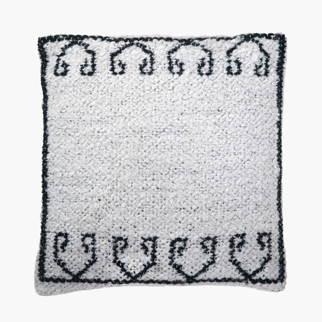 Greek Key Indoor / Outdoor Square Cushion