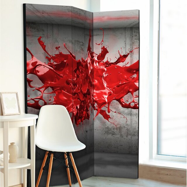 Melvina Solid Wood Folding Room Divider
