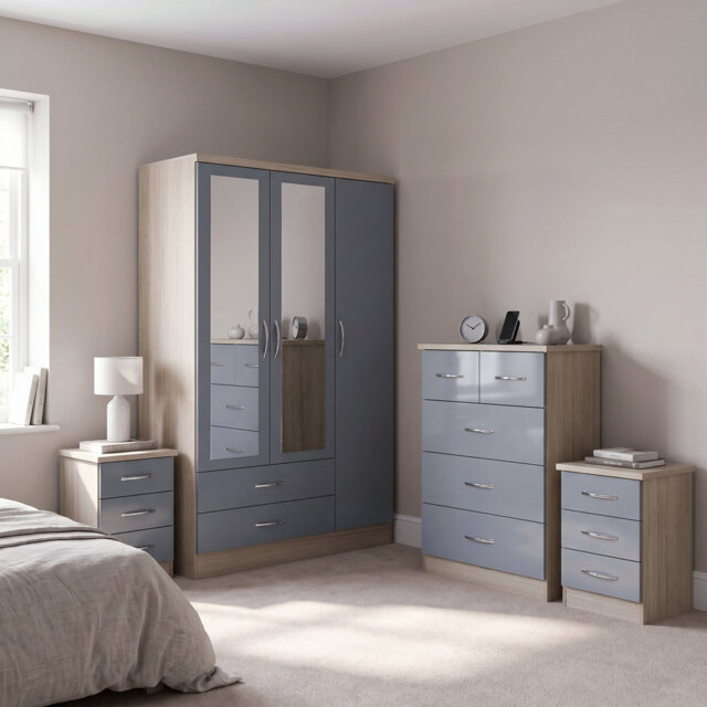 Cascio 4 Piece Bedroom Set