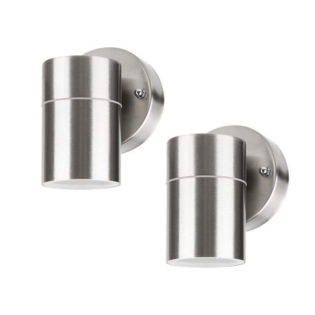 Silver 11.5cm H Outdoor Sconce