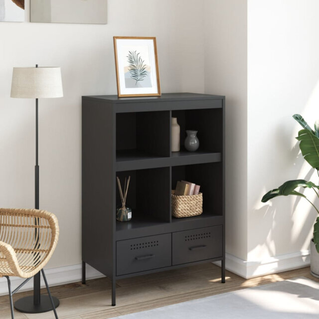 Sharell 101.5cm H x 68cm W Steel Standard Bookcase