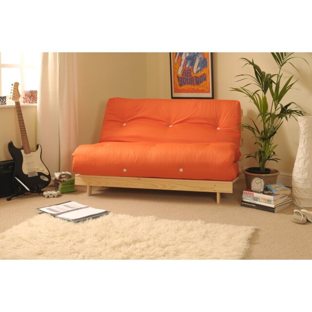 Arlete Upholstered Futon And Mattress
