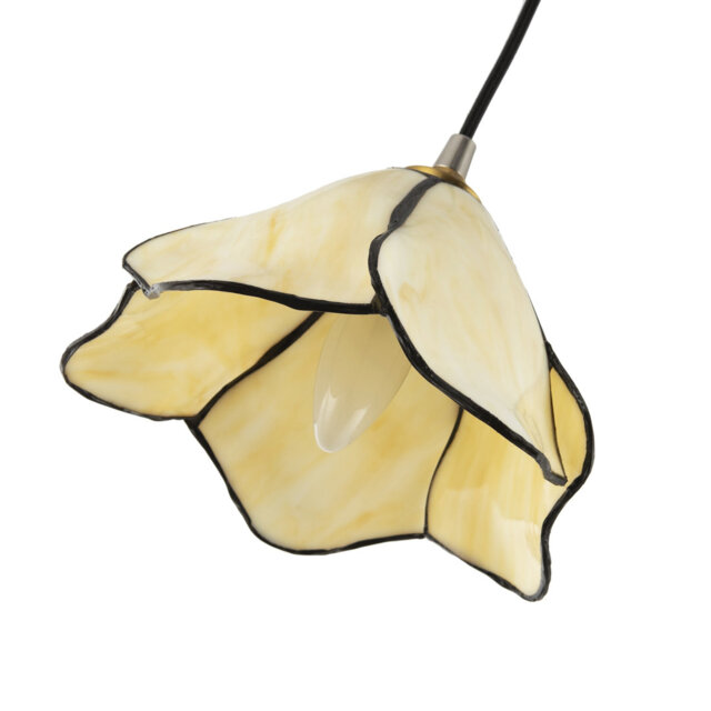 11cm H Glass Novelty Pendant Shade ( No Direct Attachment Method ) in Beige