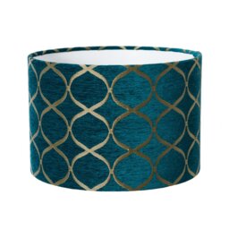Velvet Drum Lamp Shade ( Screw On )
