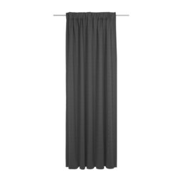 Uni Collection 100% Cotton Room Darkening Curtain Single Panel
