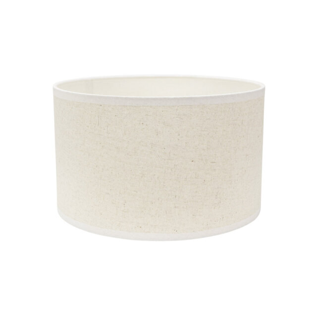 15cm H Linen Blend Drum Lamp Shade ( Slip-On )