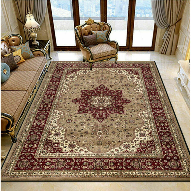New Luxury Large Traditional Rugs For Bedroom Living Room Carpet Hallway Runner
