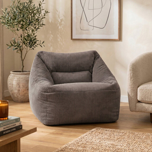 Natalia Corduroy Armchair Bean Bag