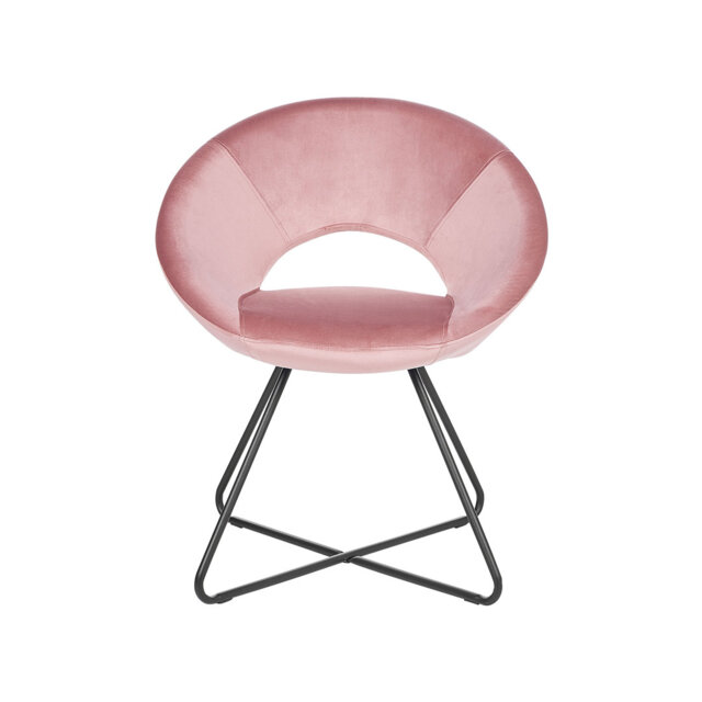 Medaryville 39cm H Velvet Upholstered Upholstered Back Dining Chair