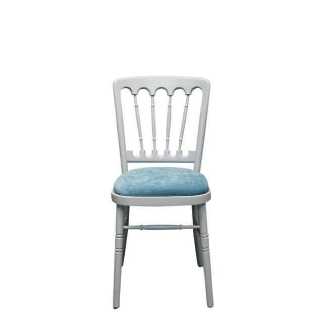 Arroyo 43cm H Polyester Blend Upholstered Slat Back Side Chair