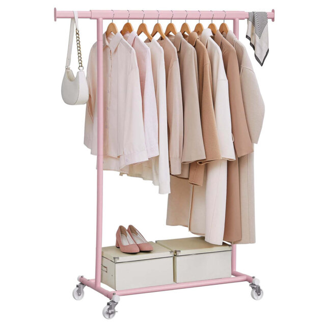 Bonville Adjustable Rolling Clothing Rack