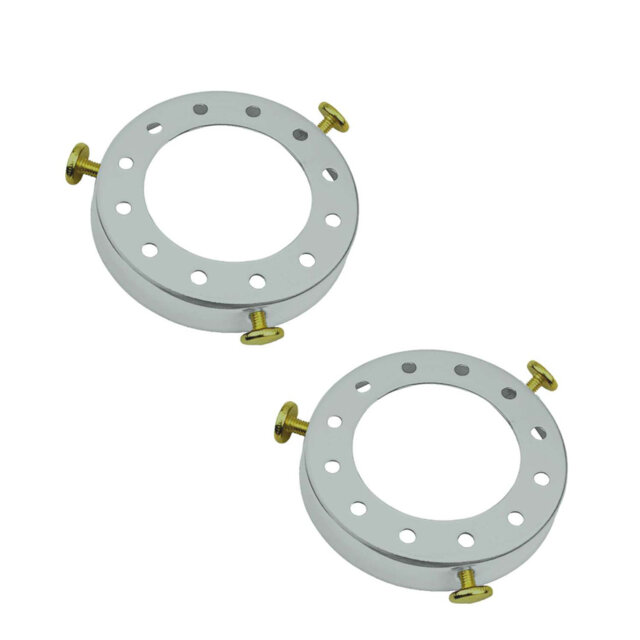 Socket Lampshade Holder Top Collar Ring Adapter Lamp Base Solid Metal Separate Lighting Kit