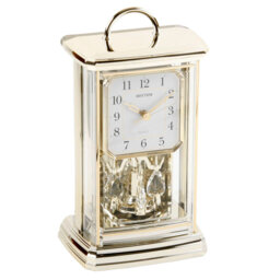 Kimsey Analogue Plastic / Acrylic Quartz Movement / Crystal Tabletop Clock