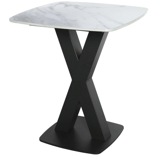 Deptula Lamp Side Table - In White