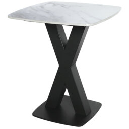 Deptula Lamp Side Table - In White