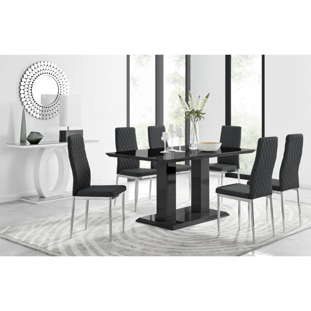 Edzard 6 - Person Dining Set