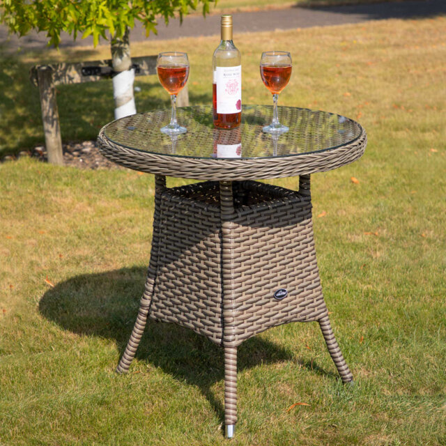 Rosina Round 2 - Person 70Cm L Outdoor Bistro Table