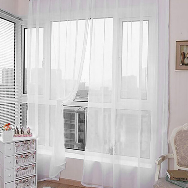Lachlan Sheer Voile Window Curtain Panel
