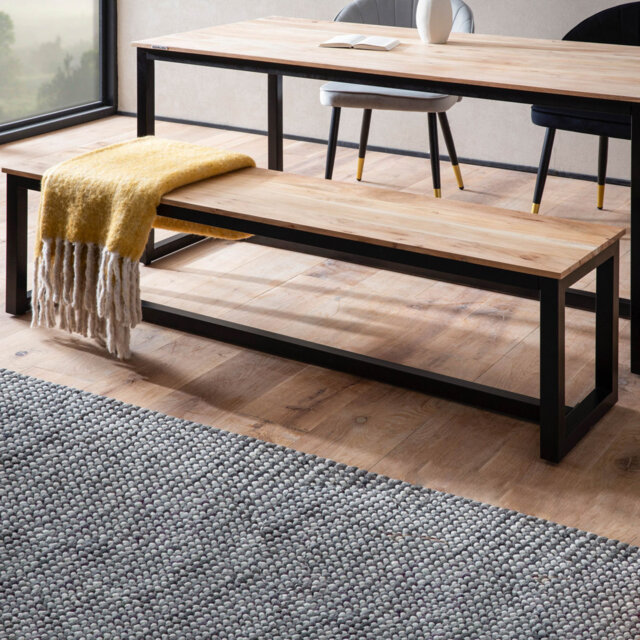 Solid Wood Bench