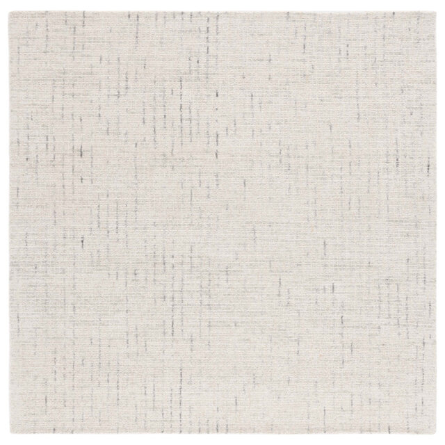 Rheuben Striped Wool Hand Tufted Area Rug