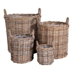 August Grove Wicker Decorative Basket