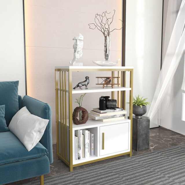 Letos 80cm H x 60cm W Standard Bookcase