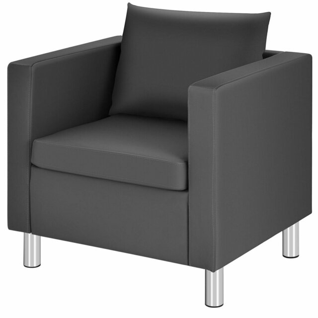Lolington Faux Leather Armchair