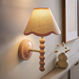 Alderic Manufactured Wood Armed Sconce
