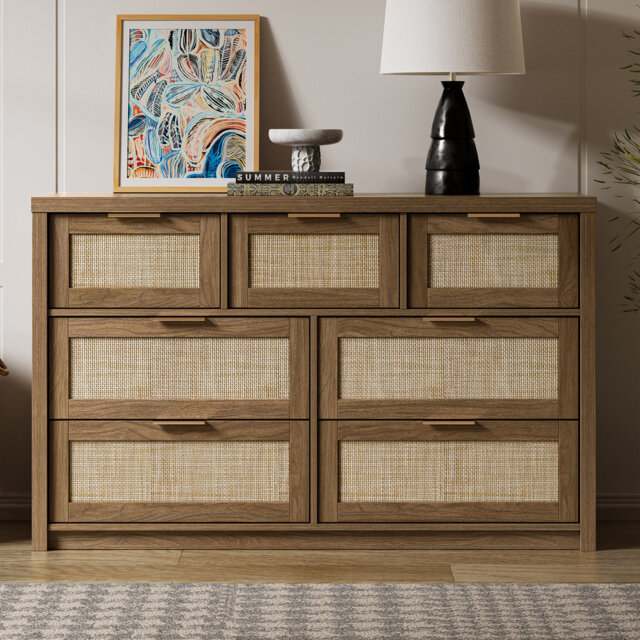 134cm W 7 - Drawer Chest of Drawers