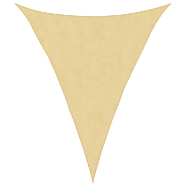 Caitryn Sand Fields Sun 100% Polyester Oxford 4m x 5m x 5m Triangle Shade Sail