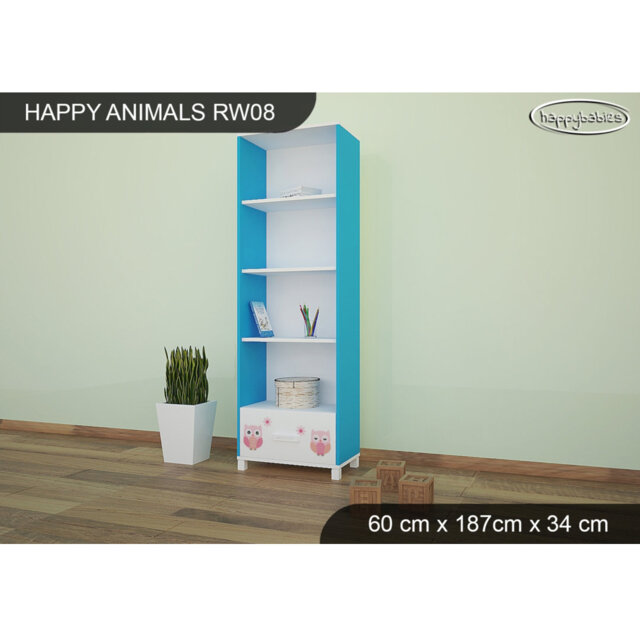 187cm H X 60cm W Cube Unit Kids Bookcase