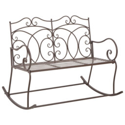 Coova Wrought Iron Park Bench