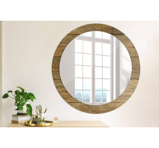 Huldar Glass Flat Wall Mirror