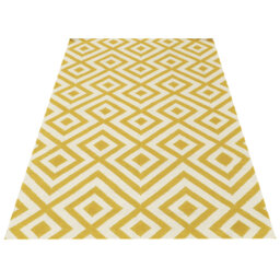 Luisa Hand-Woven Yellow Area Rug