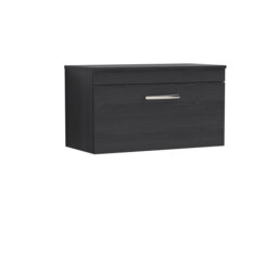 80cm Wall-Mounted Vanity Unit Base Only