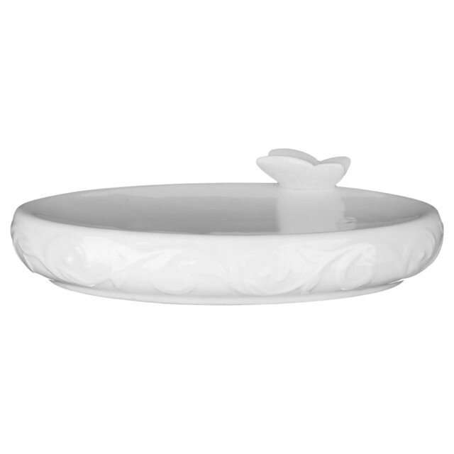 Edelle Porcelain China Soap Dish