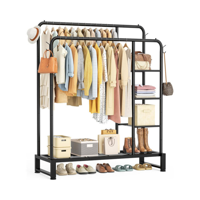 115cm Rolling Clothing Rack