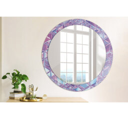 Huldar Glass Flat Wall Mirror