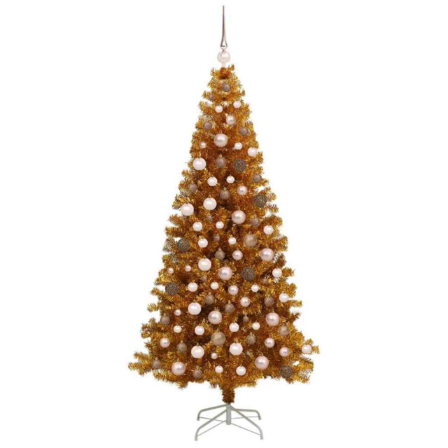 vidaXL Christmas Tree with 300 LEDs with Stand 180 cm PVC