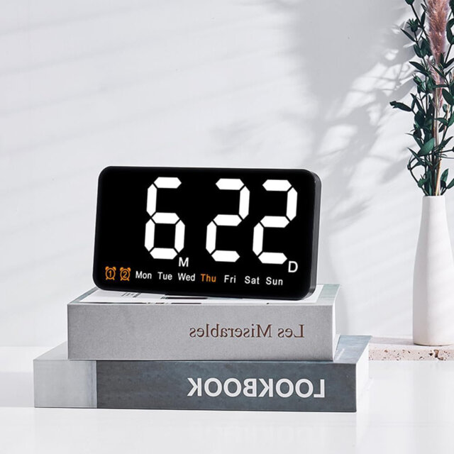Digital Electric Alarm Tabletop Clock