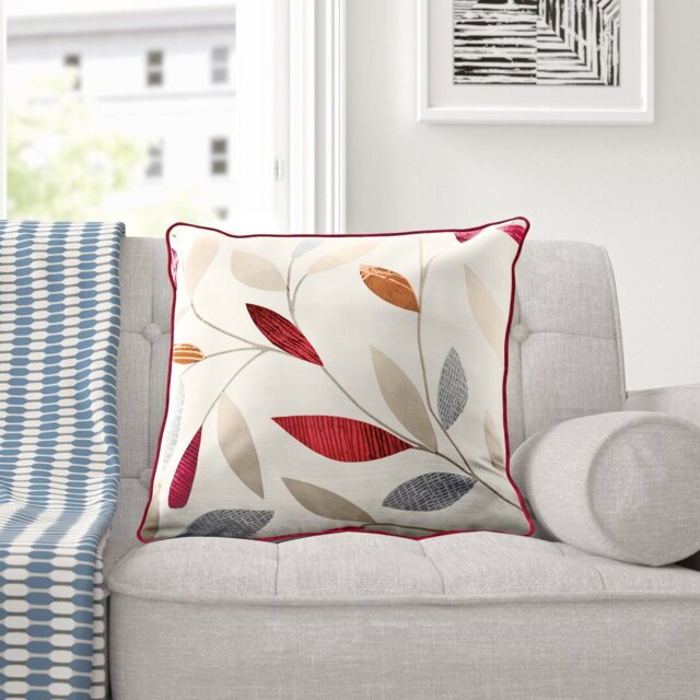 Floral Square Cushion