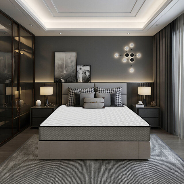 Mattresses LUNO FASHION LIMITED Spring Memory Foam Mattress with 18CM Thickness