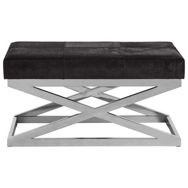 Bremond Leather Bench