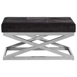 Bremond Leather Bench