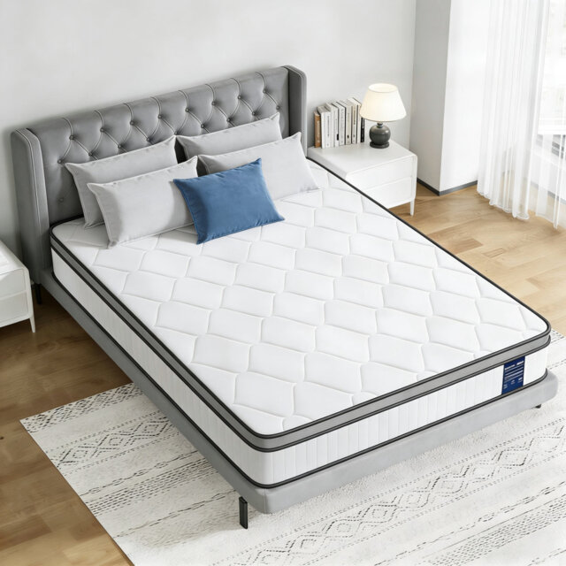 BedStory 14cm Medium Firm Hybrid Mattress With Motion Isolation Pocket Springs