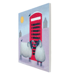 AILSA BLACK Traditional Wall Decor on Ceramic